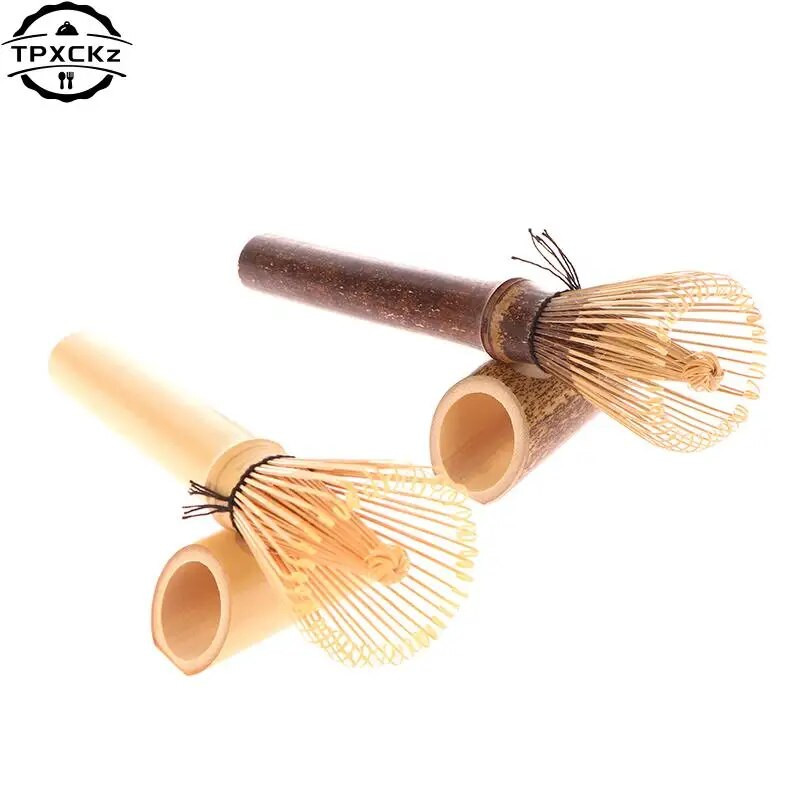 Matcha vispel pika varrega Matcha puudripintsli tööriist Matcha tseremoonia tarvik Jaapani stiilis käsitsi lokkis bambusest teevispel