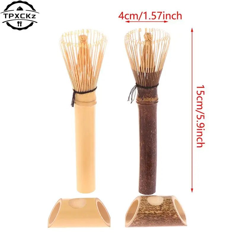 Matcha vispel pika varrega Matcha puudripintsli tööriist Matcha tseremoonia tarvik Jaapani stiilis käsitsi lokkis bambusest teevispel