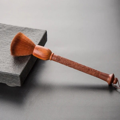 GIANXI Ξύλινο πινέλο για τσαγιού Βούρτσα τσαγιού Δίσκος τσαγιού Καθαριστικό τραπεζιού Βραστήρας Εργαλείο καθαρισμού Pot Pen Αξεσουάρ Τελετής τσαγιού