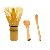 Bambuko „Matcha“ plaktuvo rinkinys „3 viename“ Tradicinis samtelis „Chashaku“ arbatos šaukštelio ir šepetėlio rinkinys patalpų gėrimų parduotuvės arbatos ruošimo įrankių rinkinys