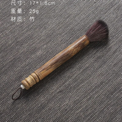 1 tk bambusest teepintsel Creative teepliiats Teetarvikud käsitsi bambusest käsitöö teealuse puhastuspintsel