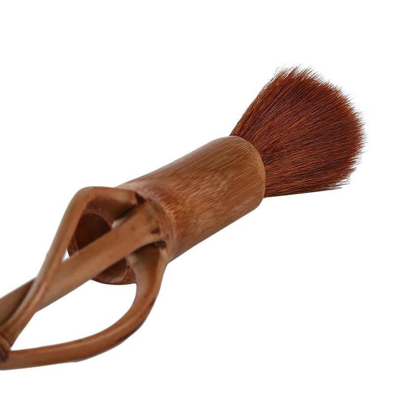 Kūrybiškas rankų darbo bambuko rankenėlis minkštų plaukų arbatos priedai Valymo įrankis Buitinis arbatinukas arbatos padėklas puodelio lentų valymo šepetys