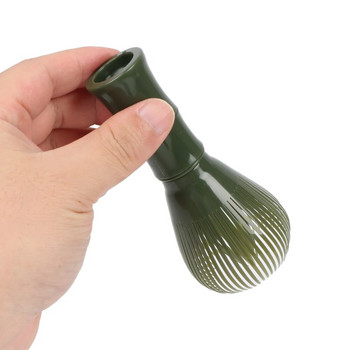 Традиционна бъркалка Matcha Смола за многократна употреба Matcha Whisk Chasen Подходяща за съдомиялна машина Matcha бъркалка Matcha Зелен чай Приготвяне на прах