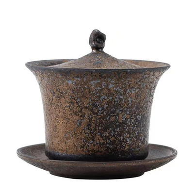 Roosteglasuuriga keraamiline teetassi alustass Teekannu kaanega kauss Kung fu teenõud tee püreeni tee valmistamise riistad Tee valmistamise vahendid