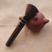 Medinio arbatos padėklo šepetėlio valymo arbatos šepetėlis arbatos padėklo stalo puodelio lėkštės valiklis virdulio valymo įrankis arbatos rašiklio arbatos ceremonijos priedai