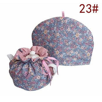 London Pottery Tea Cosy for Teapot, Cotton, Keep Warm and Decorative Pots Cosy， Vintage Floral Insulated Cosy，Cace чайник