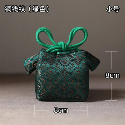 Audinio laikymo maišelis sutirštintas kelioninis arbatos rinkinys Organizatoriaus įrankis Arbatos reikmenys Nešiojamas rankų darbo arbatos puodelio audinio maišelis