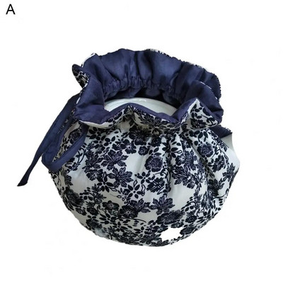 Loominguline lillemustriline teekannu kate Ilus pilkupüüdev puuvillane teekannuhoidja, varrukas, pingutusnöör, mugavad teekannu kaasid koju