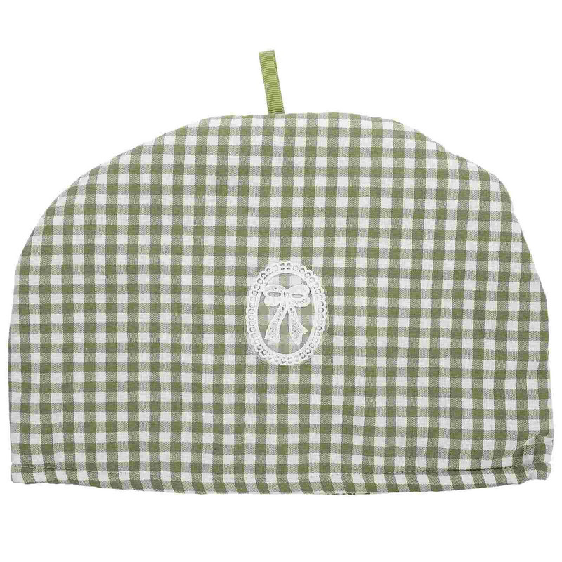 Teekannu isolatsioonikate Vintage tassid Põlemisvastane hubane köök tolmu ennetav käepide hubane, puuvillane õrn