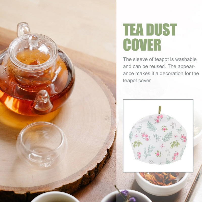 Kalėdinis arbatos puodukas Medvilninė arbata Cozy arbatinukui Šiltas arbatos puodo dangtelis Pusryčiams šiltesnis izoliuotas virdulio dangtelis namų virtuvei