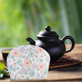 Отпечатан чай Уютен чайник Прахозащитно покритие Изолиран чайник Нагревател за чайник Уютни чайници против изгаряне