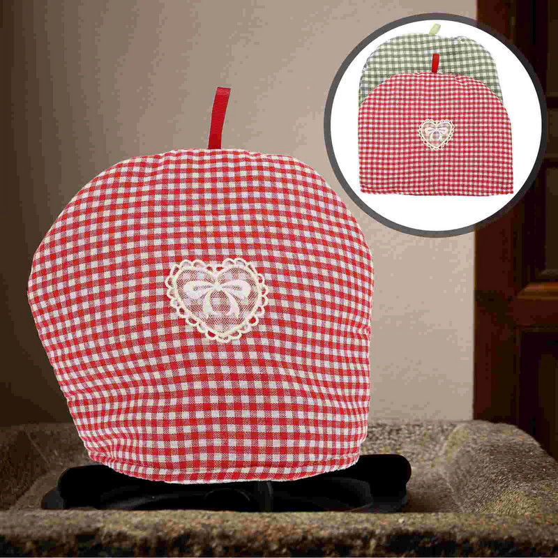 2 tk. Tolmukindel teekannu isolatsioonikate heegelnõela isoleeritud soojem puuvill dekoratiivne hubane