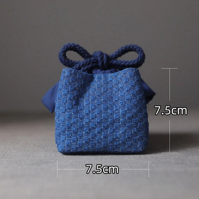 Hiina stiilis paksendatud reisiteerõivaste hoiukotid Kangast riidest kott Teekann Teetassikott Teetseremoonia riidest kotitarvikud ZD40