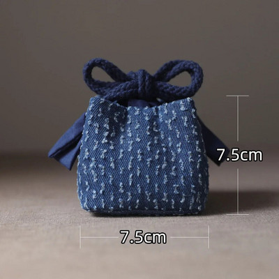 Hiina stiilis paksendatud reisiteerõivaste hoiukotid Kangast riidest kott Teekann Teetassikott Teetseremoonia riidest kotitarvikud ZD40