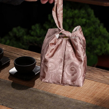 Преносим сервиз за чай Buggy Чанта Carry-on Малки чанти за чаена чаша Чанта с шнурове Чанта за пътуване Master Cup Тъкана памучна чанта Пътна чанта за сервиз за чай