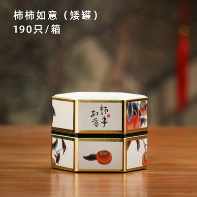 Δημιουργικό εξάγωνο κουτάκι τσαγιού Κινεζικό δοχείο αποθήκευσης τσαγιού Μικρό σφραγισμένο φορητό κουτί τσαγιού Αξεσουάρ σετ τσαγιού κενού κουτιού