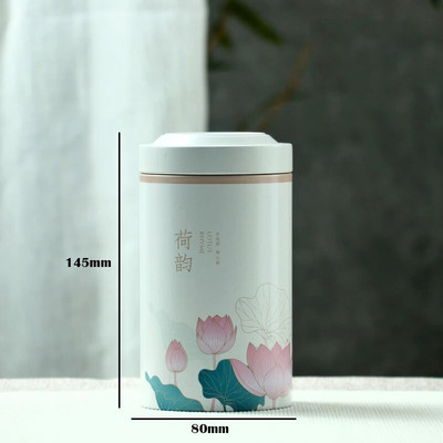 Tühi plekk-teekann teekast Kodumajapidamises kasutatav hoiuruum Kaasaskantav teekann, suletud pott elutuba diivanilaud Dekoratiivsed tarvikud