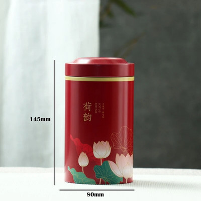 Tühi plekk-teekann teekast Kodumajapidamises kasutatav hoiuruum Kaasaskantav teekann, suletud pott elutuba diivanilaud Dekoratiivsed tarvikud