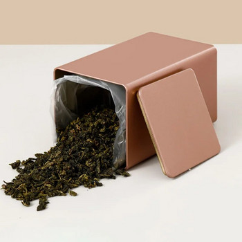 Κουτιά συσκευασίας τσαγιού Γενικά τετράγωνα κουτιά Dahongpao πράσινο τσάι χαλαρά κουτιά συσκευασίας τσαγιού Λευκοσίδηρος άδεια δοχεία