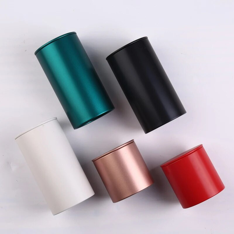 Teepakendipurk ümmargune rauast plekk-jäätunud teekonteiner Tee-, kommi-, kohvipakendite organiseerija