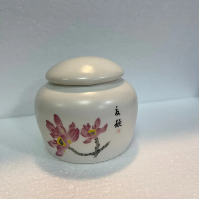 Minikeraamika Tea Caddy Tieguanyin tee hoiupaak reisimiseks kaasaskantav suletud teepurk kohvikonteiner majapidamises kasutatavad hoiupaagid