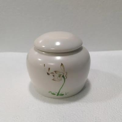 Minikeraamika Tea Caddy Tieguanyin tee hoiupaak reisimiseks kaasaskantav suletud teepurk kohvikonteiner majapidamises kasutatavad hoiupaagid