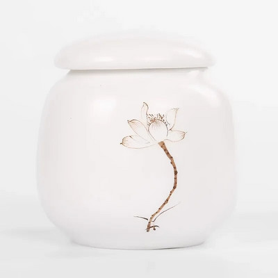 Minikeraamika Tea Caddy Tieguanyin tee hoiupaak reisimiseks kaasaskantav suletud teepurk kohvikonteiner majapidamises kasutatavad hoiupaagid