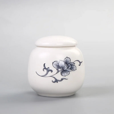 Minikeraamika Tea Caddy Tieguanyin tee hoiupaak reisimiseks kaasaskantav suletud teepurk kohvikonteiner majapidamises kasutatavad hoiupaagid