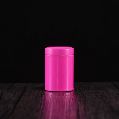 50 g apvalios sandarios metalinės arbatos skardinės kavos prieskonių arbatos indas lauke nešiojamas universalus pakavimas tuščia skardinė dėžutė