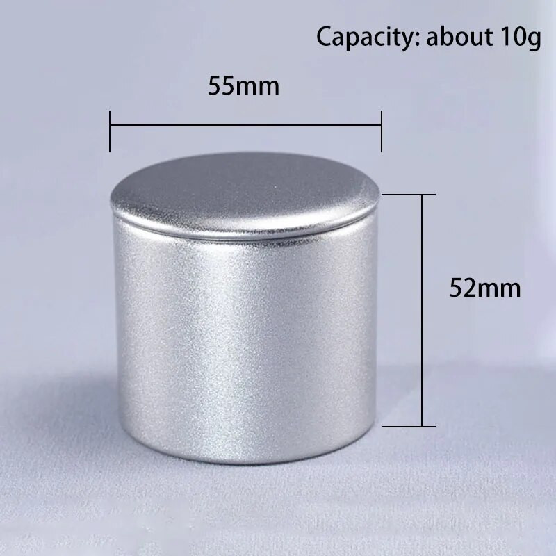 Väike metallist suletud teekarp Caddy ümmargune plekkplaadiga kaasaskantav reisi universaalne teekonteiner tee kohv vürtsid suhkru säilituspurgid