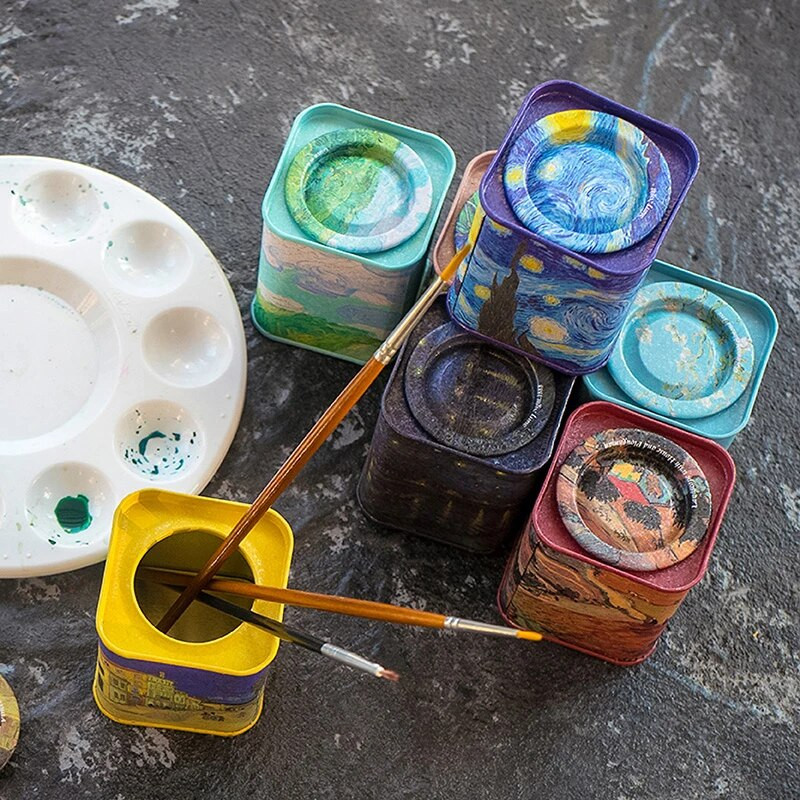 Suletud teekarp Teenõude hoiukonteiner Plekk-ruudukujuline kommid, rauast kanister Vintage teekarp köögitee jaoks, kohv, suhkur