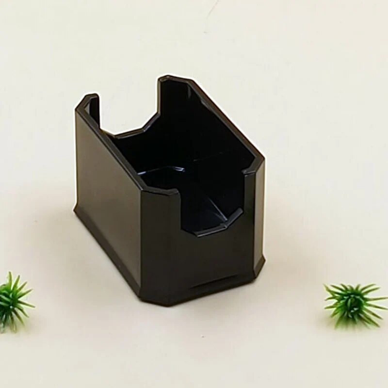 Praktiline teekotikarp plastikust suhkruistme Keskkonnasõbralik tee-suhkrukoti karp Peen tahke suhkrukarp Kasulik köögividin