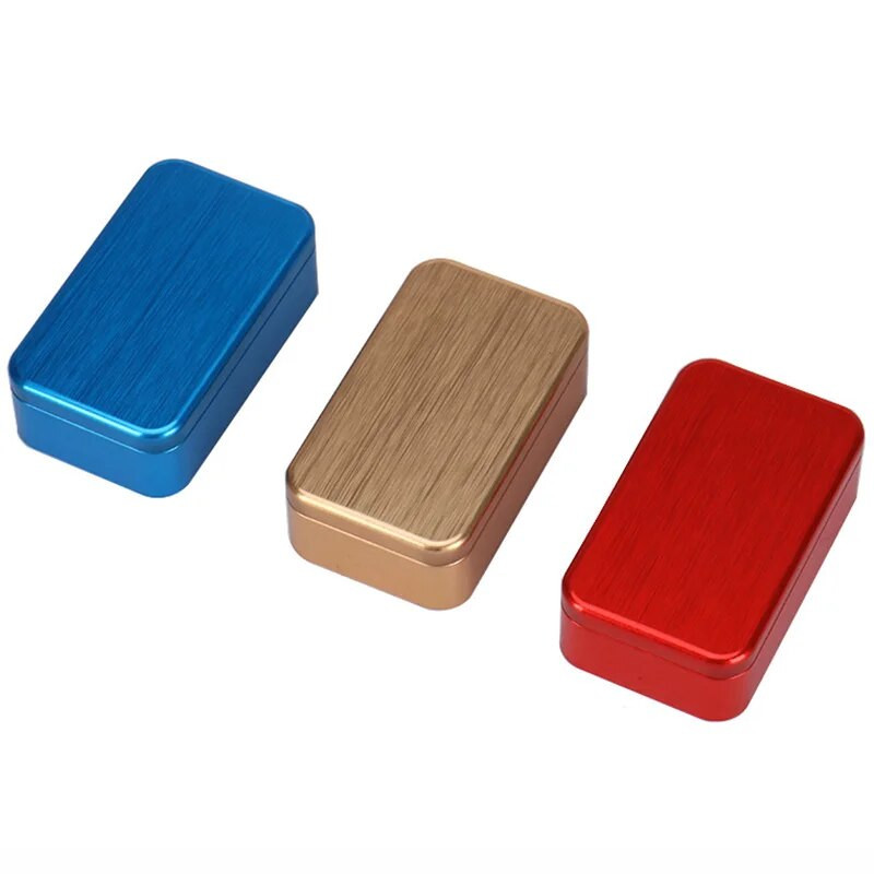 Paprasta grynos spalvos arbatos pakavimo skardinė dėžutė Dahongpao žaliosios arbatos skardinė arbatos dėžutė nešiojama užkandžių laikymo mini kosmetikos dėžutė