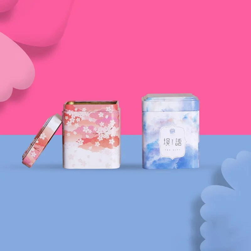 Creative universaalsed plekkpurgid Väikesed teepurgid Kommide lõhnaga rohelise tee säilituskarp