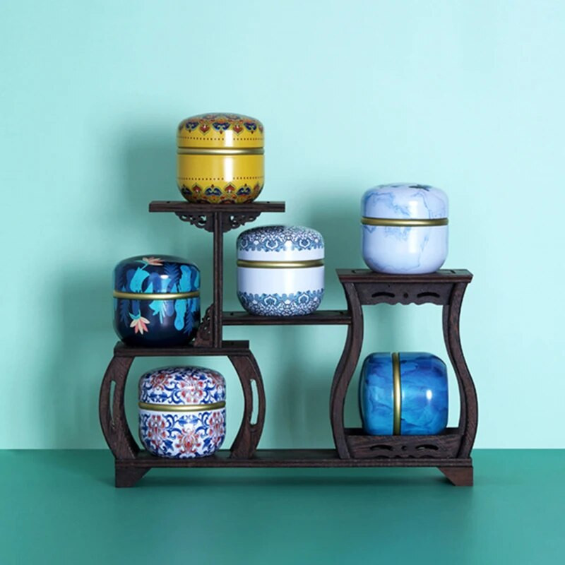 Niiskuskindel konteiner ümmargune plekk-tee Caddy pähklid kommid suupisted suletud purgiga universaalne pakkekarp