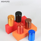 Mini nešiojamasis titano lydinio arbatos dėklas su dangteliais Tieguanyin sandarus laikymo bakas Kelionės arbatos dėžutės arbatos skardinės talpyklos Prieskonių indelis