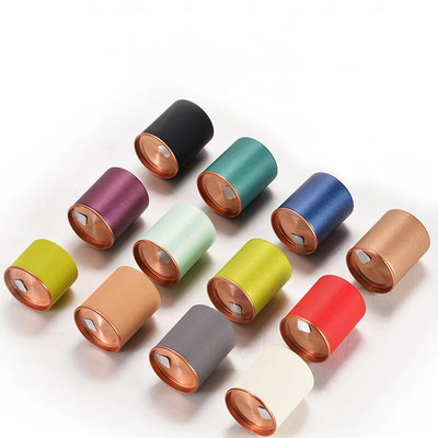 Hordozható mini papír tea Caddy Seal teásdoboz lezárt dobozok, többfunkciós szárított gyümölcsgyűjtemény teásedény 10db/tétel