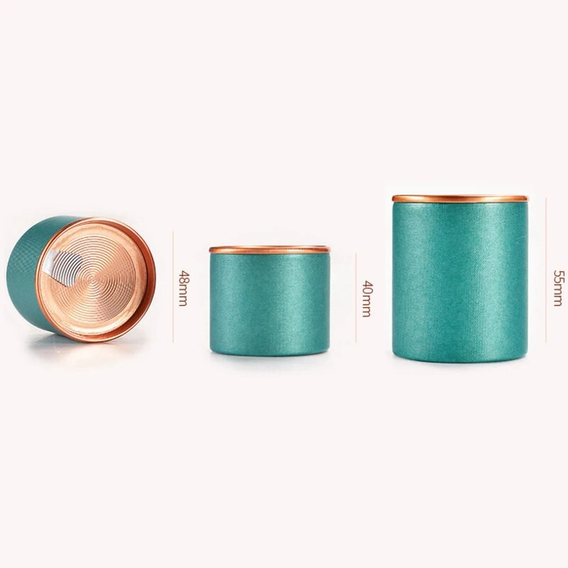 Kaasaskantav mini paberist tee Caddy Seal teekarp, suletud purgid, multifunktsionaalsed kuivatatud puuviljade kogumise teenõud 10 tk/partii