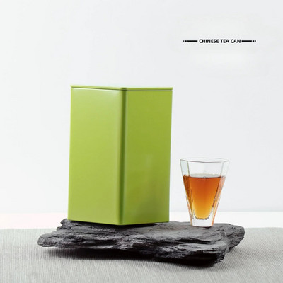 Mini Square Tea Caddies plekkkarp Lõhnastatud Roheline Teepurk Universaalne Vürtsid Kohvi Säilitus Box Office Kodu Köök Teenõud