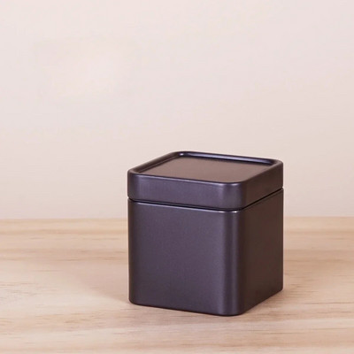 Mini Square Tea Caddies plekkkarp Lõhnastatud Roheline Teepurk Universaalne Vürtsid Kohvi Säilitus Box Office Kodu Köök Teenõud