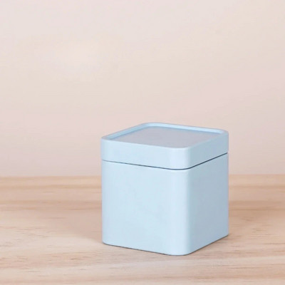 Mini Square Tea Caddies plekkkarp Lõhnastatud Roheline Teepurk Universaalne Vürtsid Kohvi Säilitus Box Office Kodu Köök Teenõud