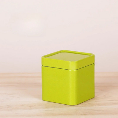 Mini Square Tea Caddies plekkkarp Lõhnastatud Roheline Teepurk Universaalne Vürtsid Kohvi Säilitus Box Office Kodu Köök Teenõud