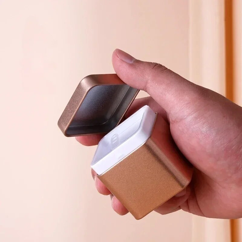 Mini Square Tea Caddies plekkkarp Lõhnastatud Roheline Teepurk Universaalne Vürtsid Kohvi Säilitus Box Office Kodu Köök Teenõud