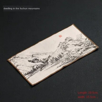 Seemisnahast teerätik majapidamises kasutatav Zeni teelaud, teekangas, kõrgekvaliteediline imav savist teealus Kung fu tee tee salvrätik Teetarvikud