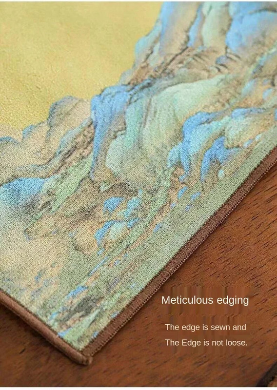 Seemisnahast teerätik majapidamises kasutatav Zeni teelaud, teekangas, kõrgekvaliteediline imav savist teealus Kung fu tee tee salvrätik Teetarvikud