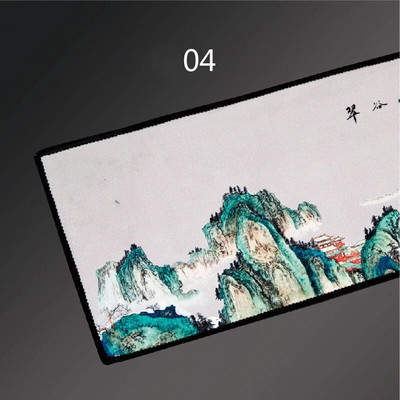 Kinietiškas dažytas arbatos rankšluosčių valymo audinys arbatos kilimėlis, sutirštintas, sugeriantis skudurėlis, minkštas medvilninis virtuvės rankšluostis Kung Fu arbatos priedai