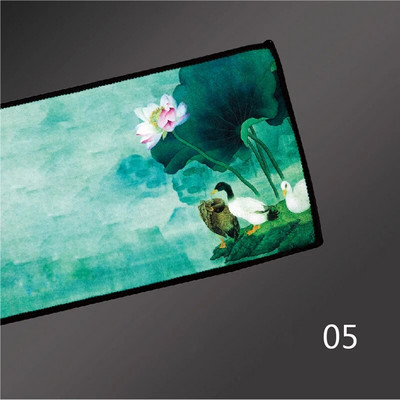 Kinietiškas dažytas arbatos rankšluosčių valymo audinys arbatos kilimėlis, sutirštintas, sugeriantis skudurėlis, minkštas medvilninis virtuvės rankšluostis Kung Fu arbatos priedai