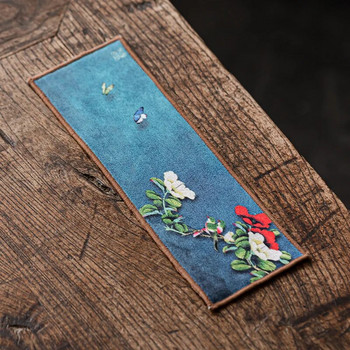 Ρετρό ζωγραφισμένη πετσέτα τσαγιού Zen Kung Fu Tea Πανί Απορροφητικό βαμβακερό ύφασμα τσαγιού Βαμβακερό λινό ύφασμα μαξιλάρι κουζίνας σετ τσαγιού αξεσουάρ