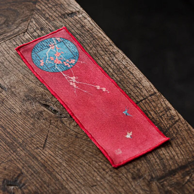 Retro dažytas arbatos rankšluostis Zen Kung Fu arbatos audinys, sugeriantis medvilninis arbatos audinys Medvilninis lininis audinys, virtuvės arbatos rinkinio priedai