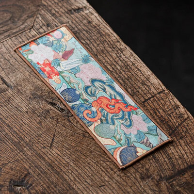 Retro dažytas arbatos rankšluostis Zen Kung Fu arbatos audinys, sugeriantis medvilninis arbatos audinys Medvilninis lininis audinys, virtuvės arbatos rinkinio priedai